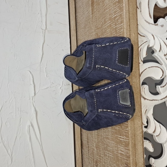 Mens Bloomingdale's brand new royal blue driving loafer size 10 NIB - Picture 6 of 6